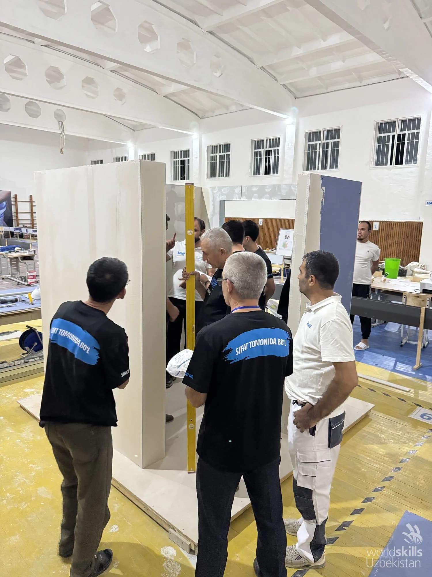 WorldSkills Samarkand 2025 — Plastering and Drywall Systems — 26-surat