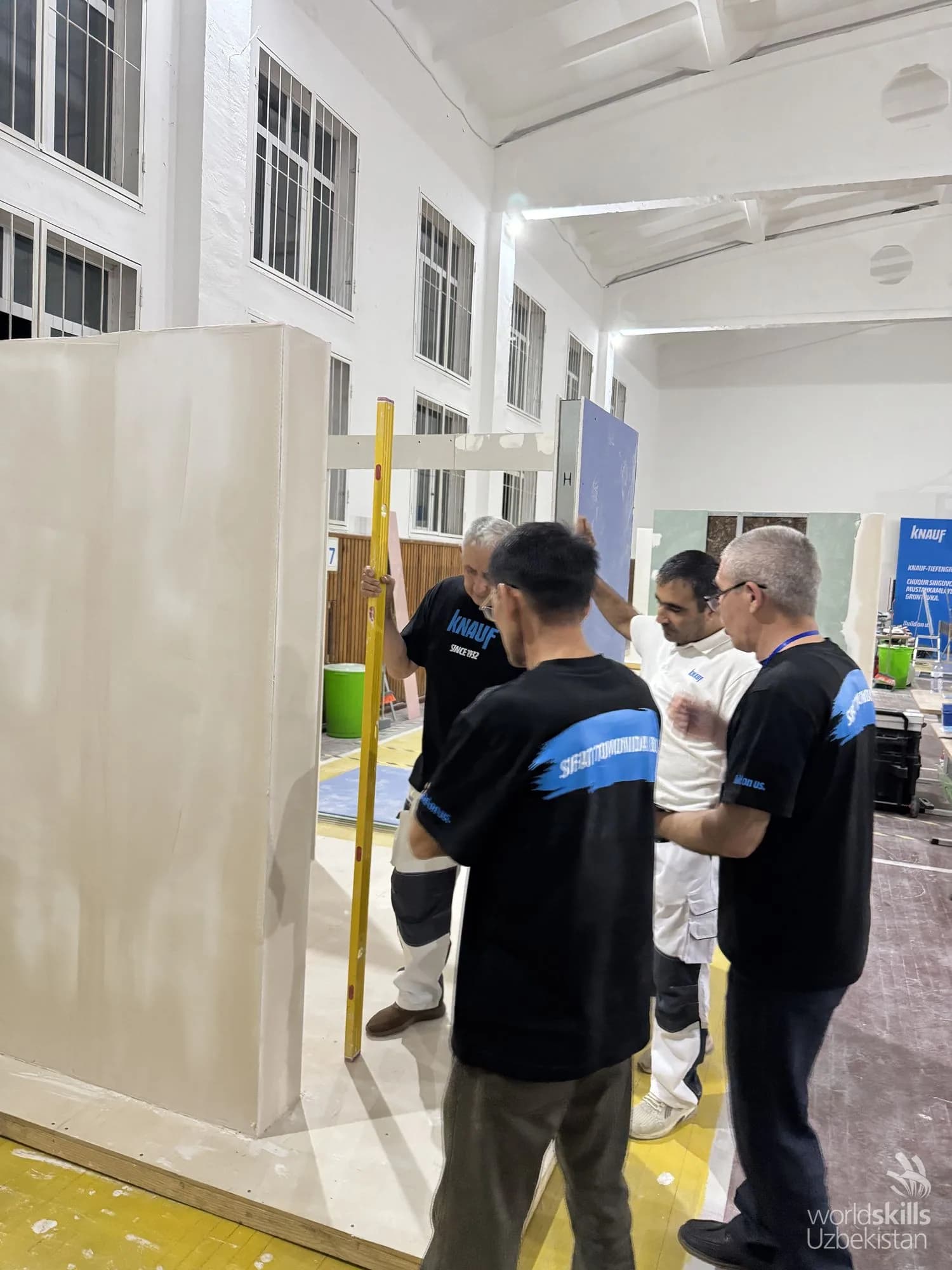 WorldSkills Samarkand 2025 — Plastering and Drywall Systems — 33-surat