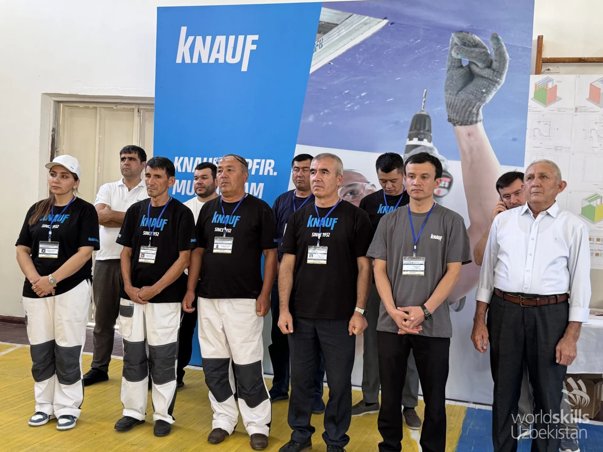 WorldSkills Samarkand 2025 — Plastering and Drywall Systems — 4-surat
