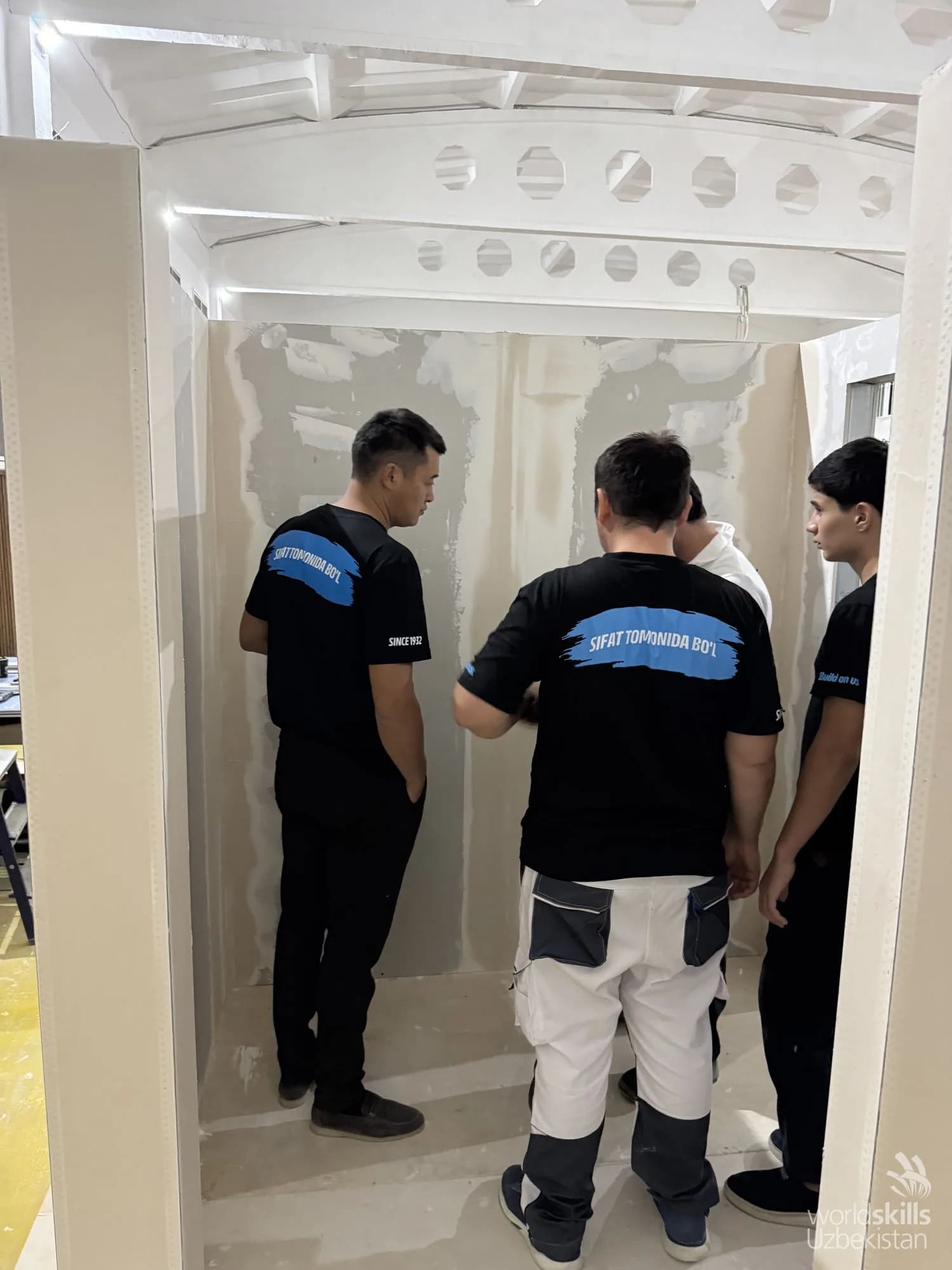 WorldSkills Samarkand 2025 — Plastering and Drywall Systems — 30-surat