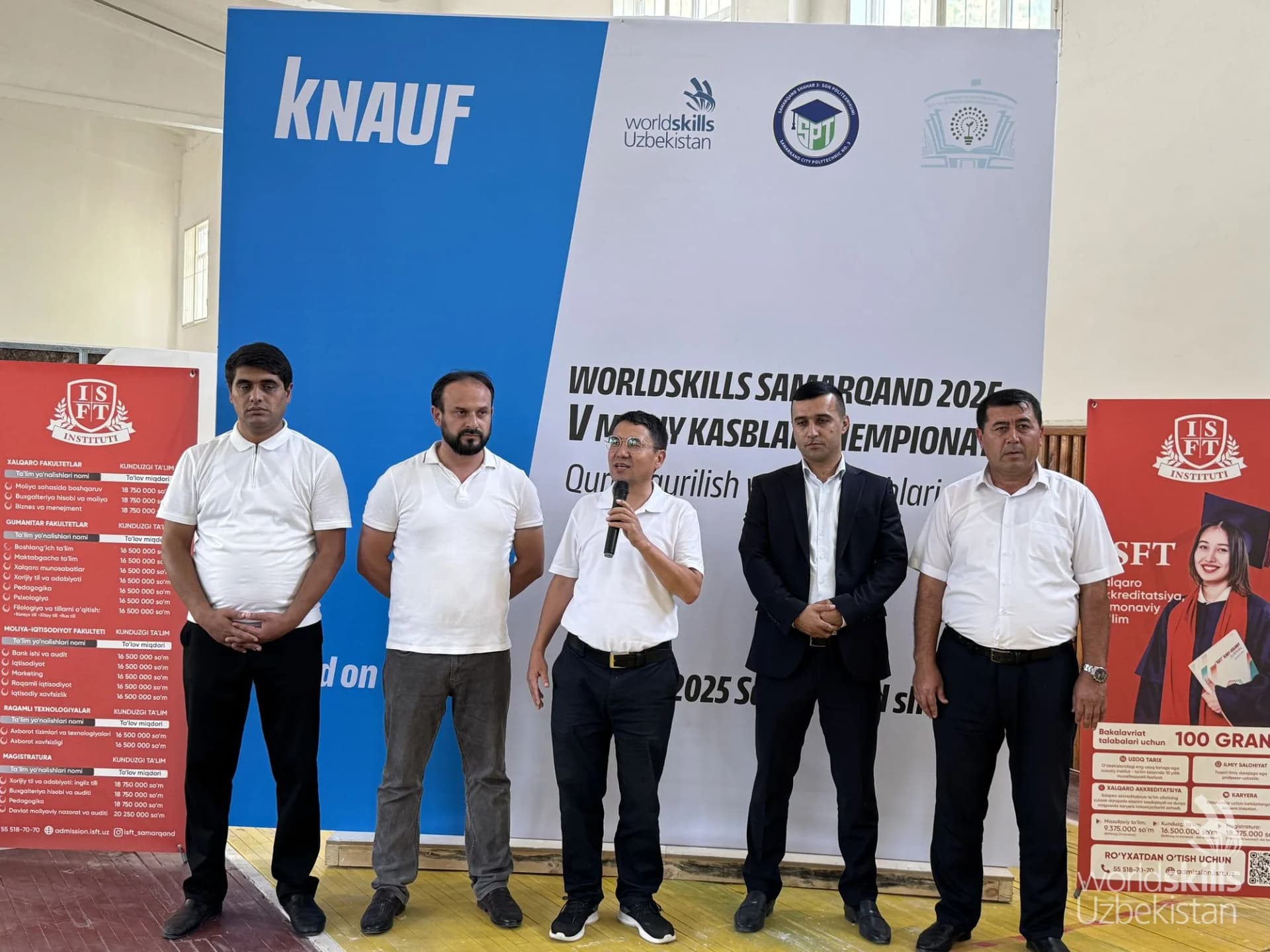 WorldSkills Samarkand 2025 — Plastering and Drywall Systems — 1-surat